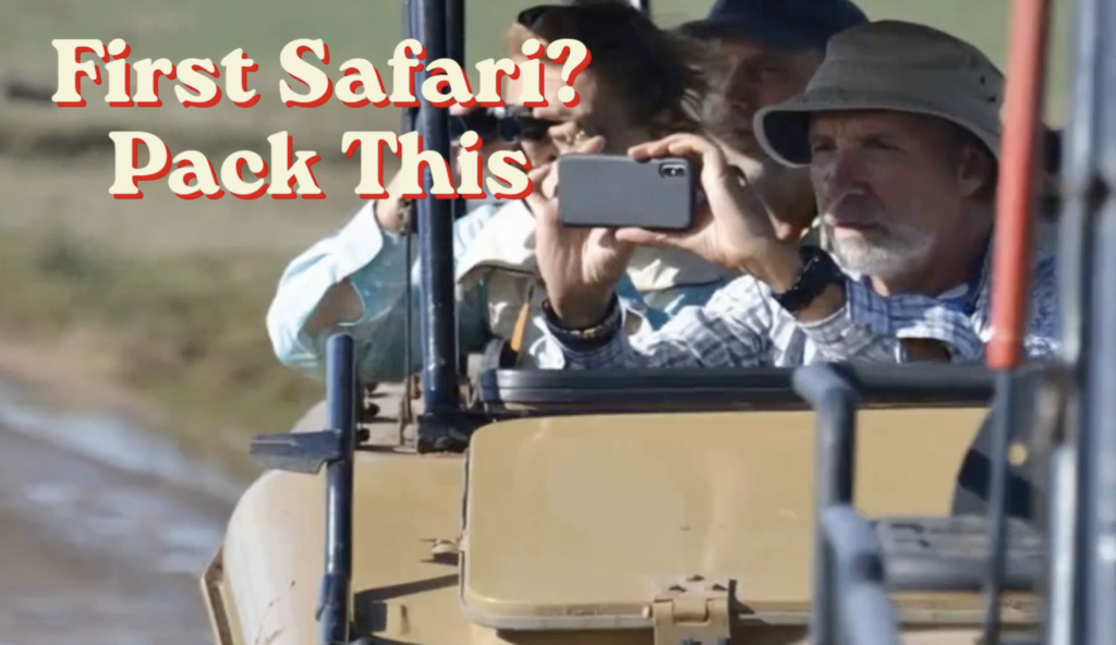 safari packing